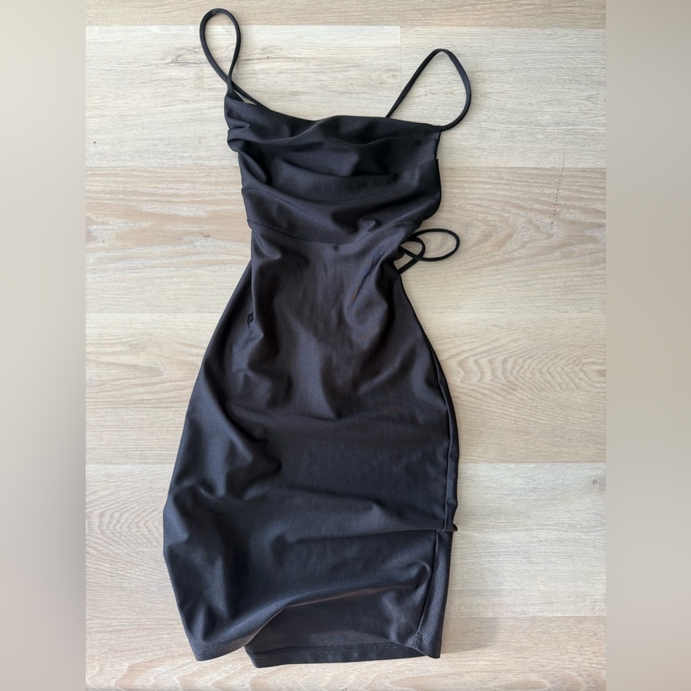 Urban Outfitters Black Backless Dress